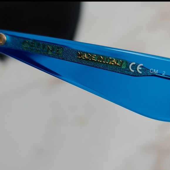 Sold Celine edge blue sunglasses - Picture 6 of 13